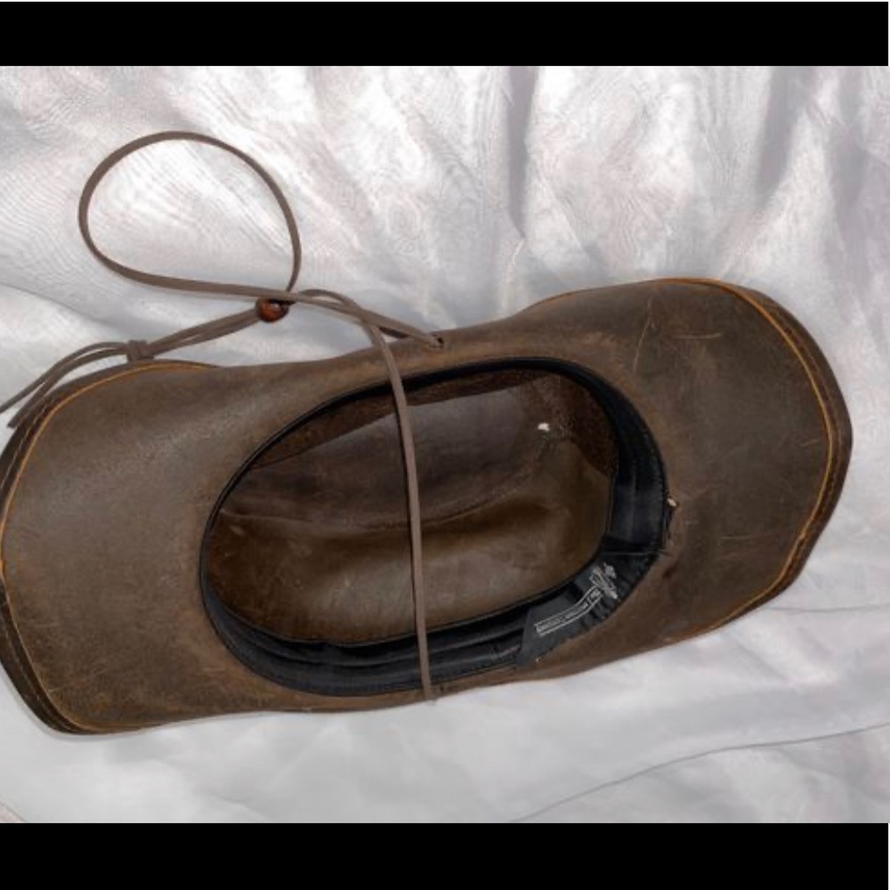 Outback Western Style Leather Cowboy hat - Picture 6 of 12